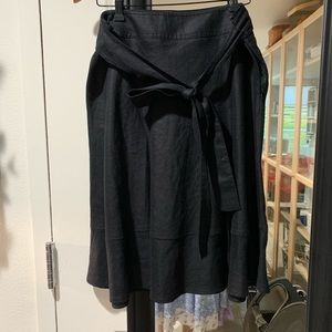 Linen skirt